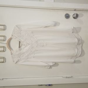 White Blouse Sz XL - $25